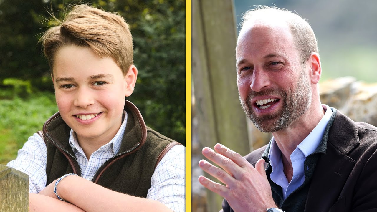 Prince George Is Dad William's TWIN on 12th Birthday