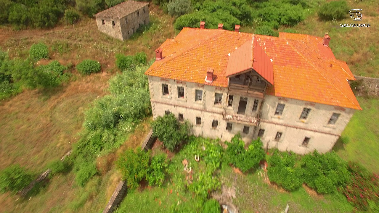 Το εγκαταλειμμένο Μετόχι της Σάρτης  - The abandoned Metochi of Sarti from above -Sithonia Halkidiki
