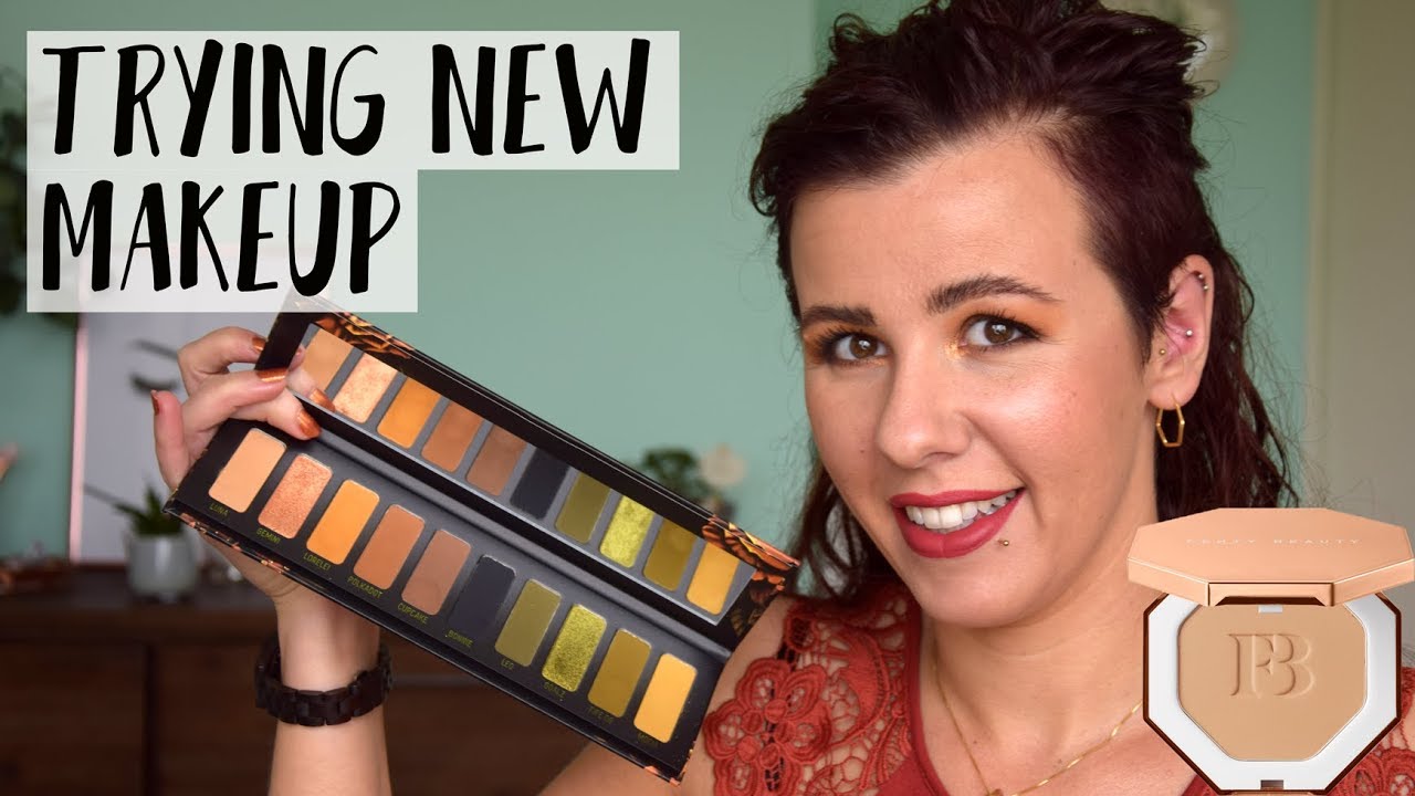 GRWM using new products - Melt Gemini, Fenty bronzer, soap brows tutorial