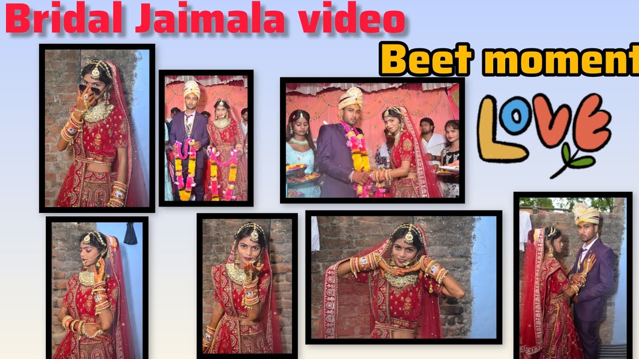 Ajay & Roshini offical Video || AR Wedding || Bridal And Jaimala video || #wedding #bridalvideos 