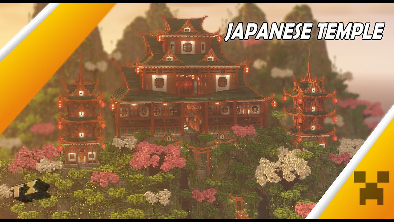 GIANT Japanese Temple Timelapse | 40+ HOURS feat. Glowstonebomber
