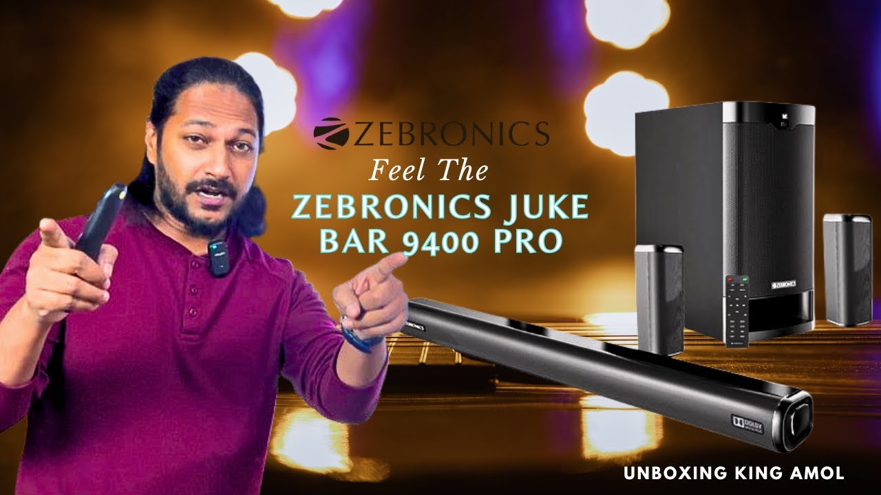 🔥🔥 ZEBRONICS Juke Bar 9400 Pro 5.1 Dolby Soundbar | Unboxing, Setup, Sound Test & Buying Guide! 🔥🔥