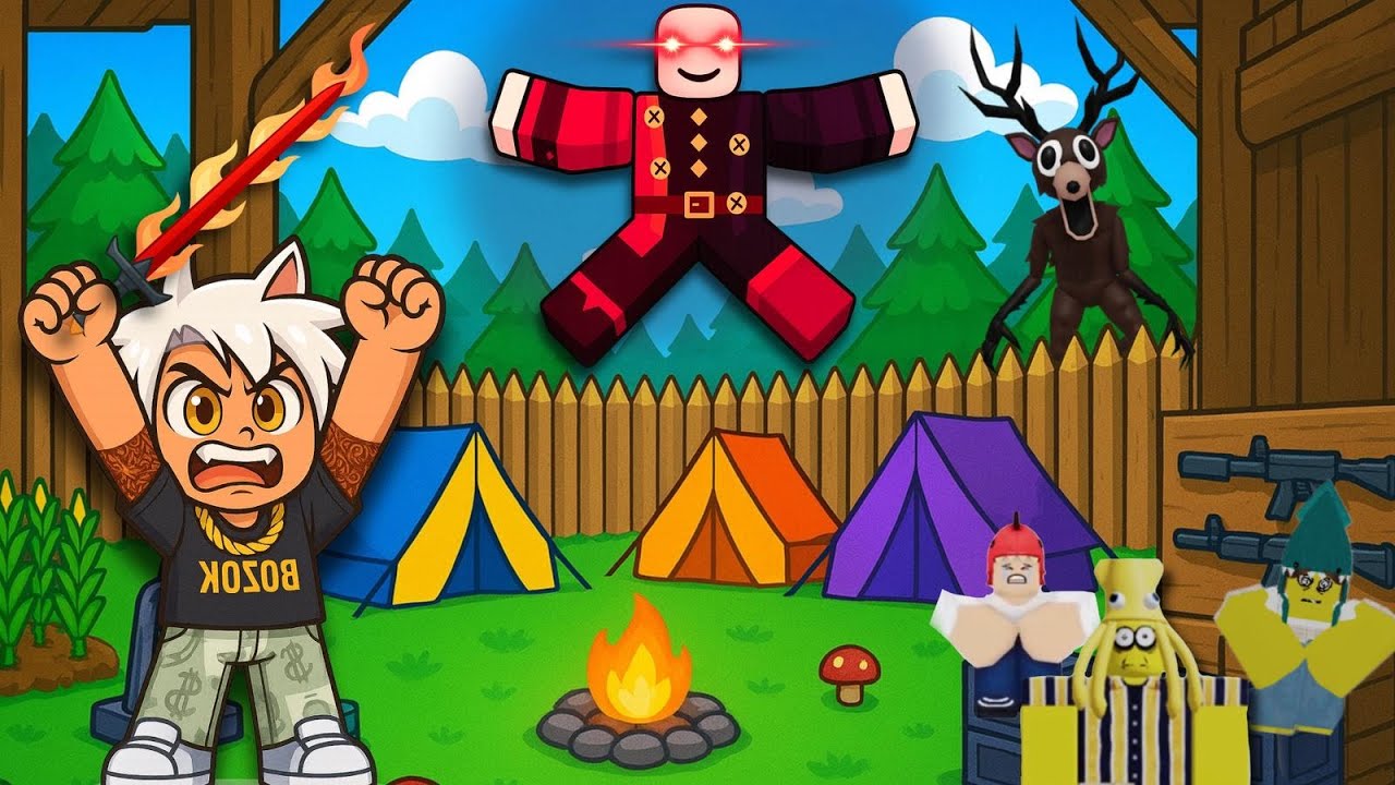 Hileci beni KAMPTAN KOVDU!! TROLLEYİNCE AĞLADI 🤣 ROBLOX 99 NIGHTS IN FOREST🌲 KIŞKIRTMA 😁