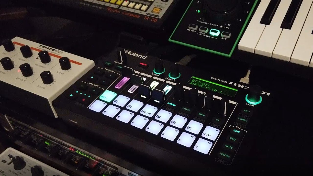 Roland MC-101 First Day ! It's not just for 'Dance Music'