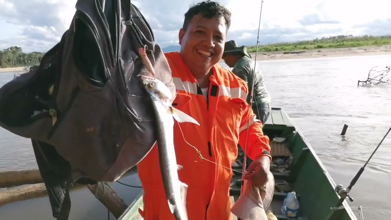 Full pesca  de Payaras Rio Ichilo.. Cartel de la Pesca.