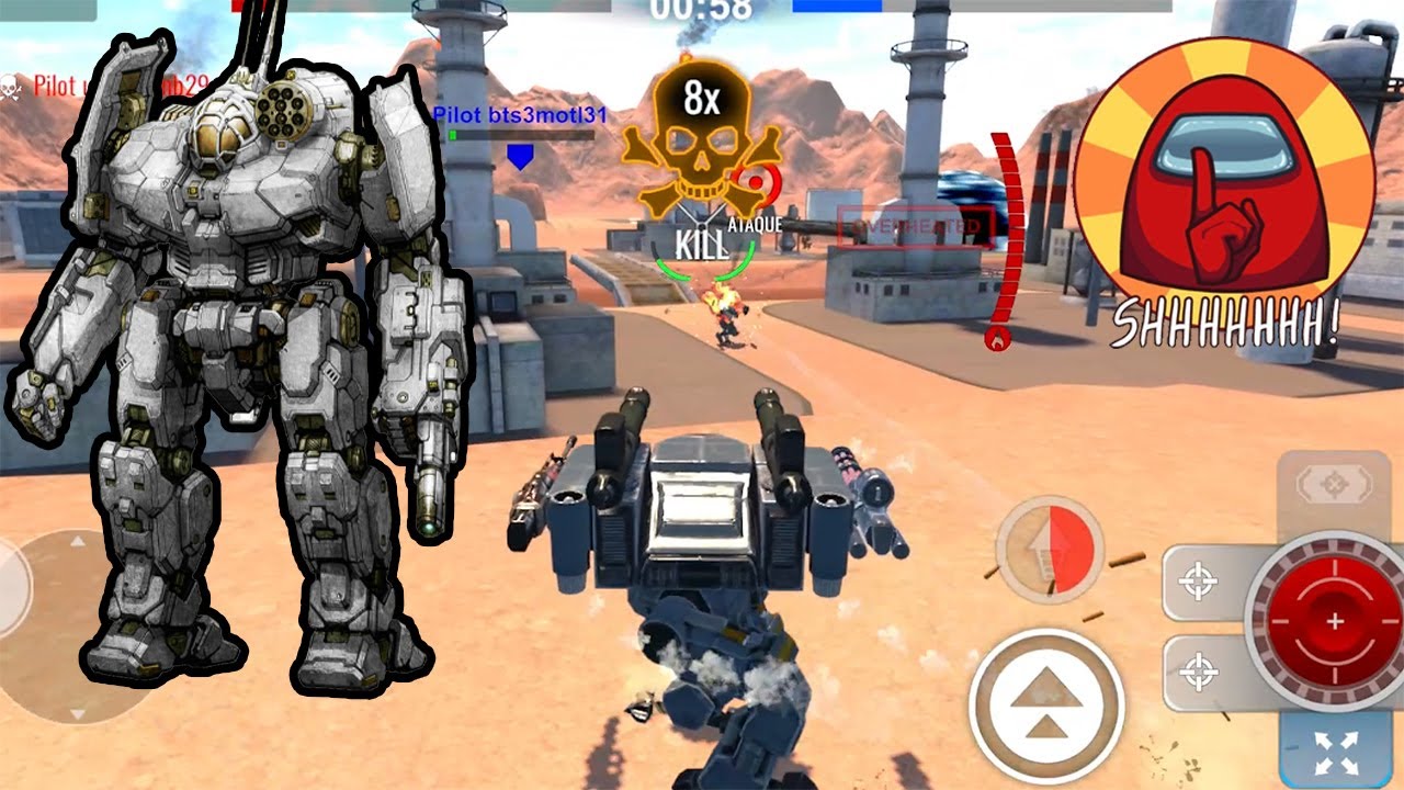 MECH WARS - ACABO con TODOS los ADVERSARIOS del GAMEPLAY