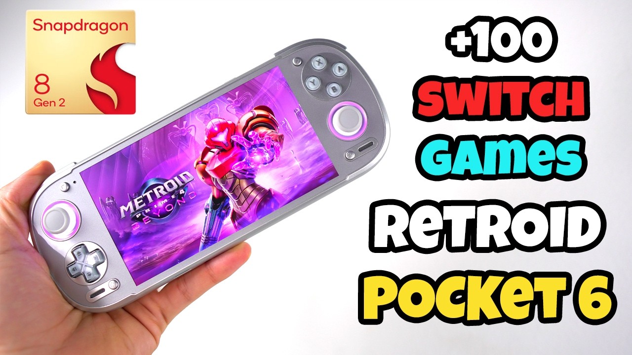 PROBAMOS 100 Juegos de Switch🔥en la RETROID POCKET 6 | Parte 2