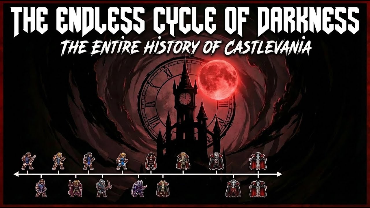 Castlevania Lore To Sleep To | The ENTIRE Belmont vs Dracula Timeline