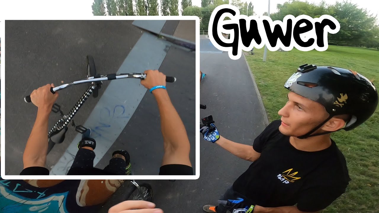Guwer uczy mnie jeździć na bmx ! 😝 PRZYGOTOWANIE DO ZAWODÓW ROWEROWYCH 😱