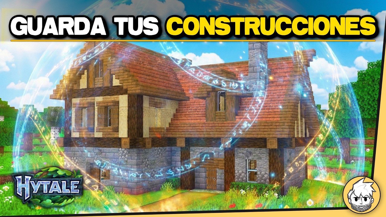 Cómo COPIAR y PEGAR Construcciones en Hytale (Pasar Casa a Otro Mundo)