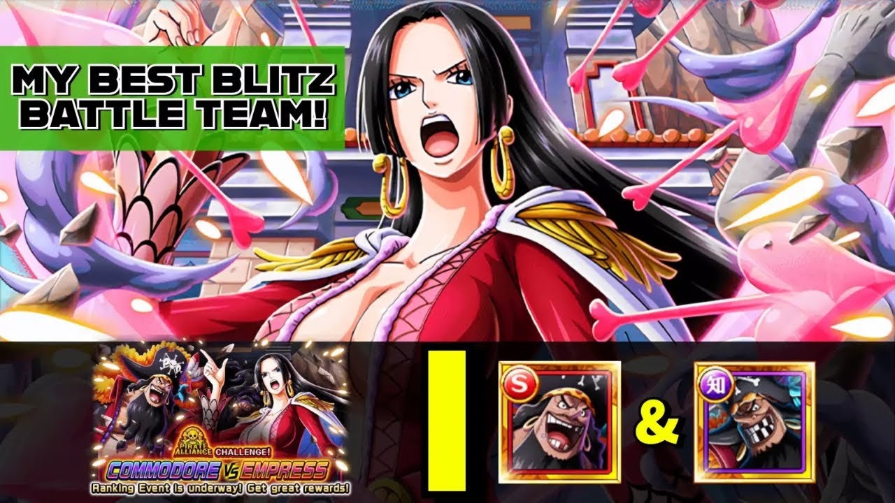 OPTC Commodore VS Empress Blitz Battle - My BEST Team! [One Piece Treasure Cruise]
