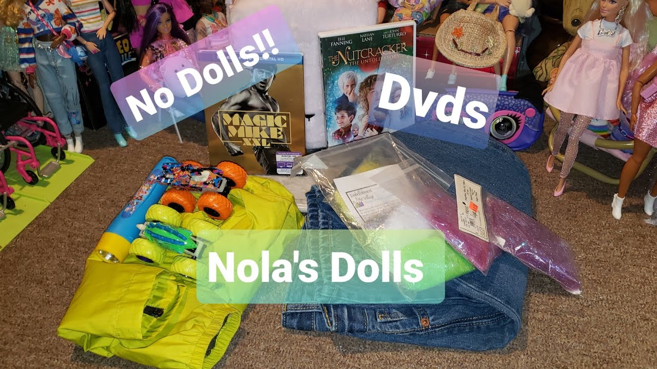 No DOLLS!!! Dvds and things haul!