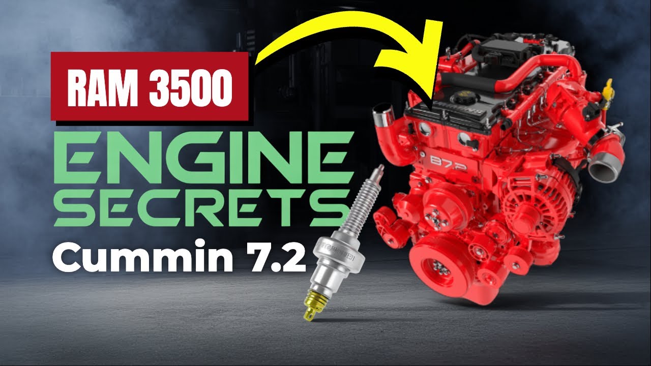 RAM Reveals NEW 7.2 Cummins Diesel Engine for RAM 3500