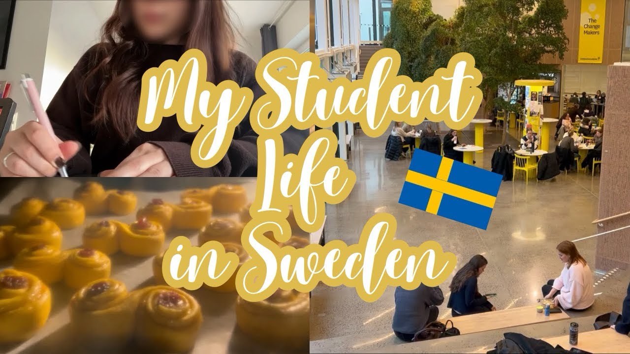 Sweden Vlog #1 キラキラしてない留学生活| What my student life in sweden is really like❄️ #vlog1 