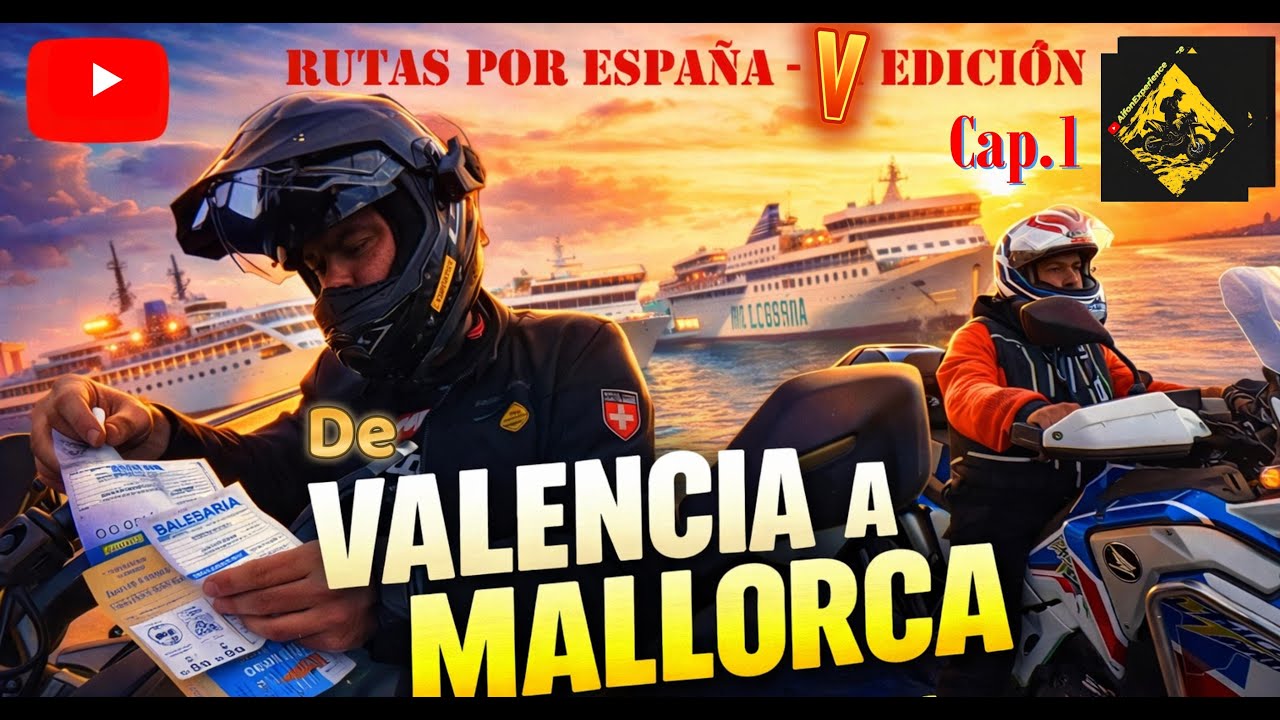 Viaje a Mallorca: ferry, carretera y un susto con un camión 😱