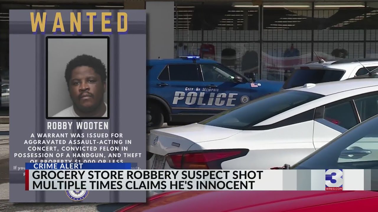 Manager allegedly shoots man during shoplifting; suspect claims he's innocent