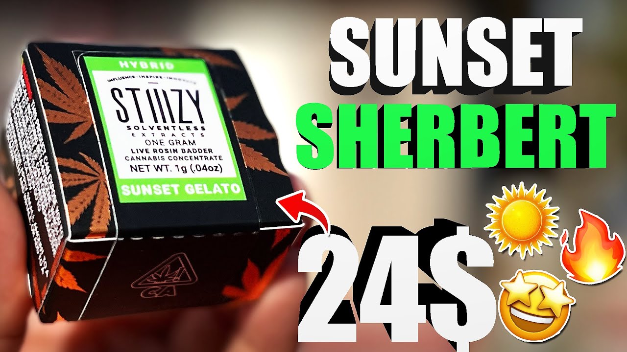 This STIIIZY ROSIN had me FADED ASF&hellip; | Stiiizy Sunset Sherbert Review! | Rosin Ralph #6