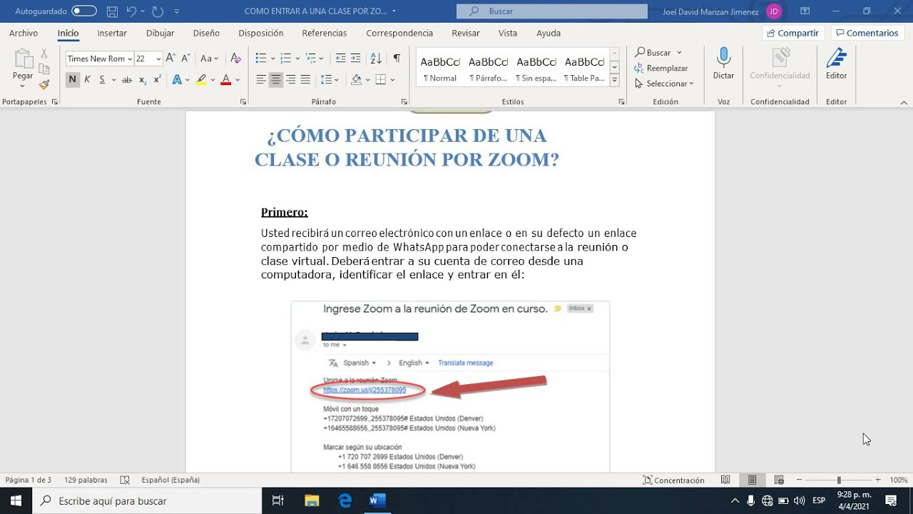 Cómo entrar en una Reunión de zoom desde cualquier dispositivo electrónico  2021