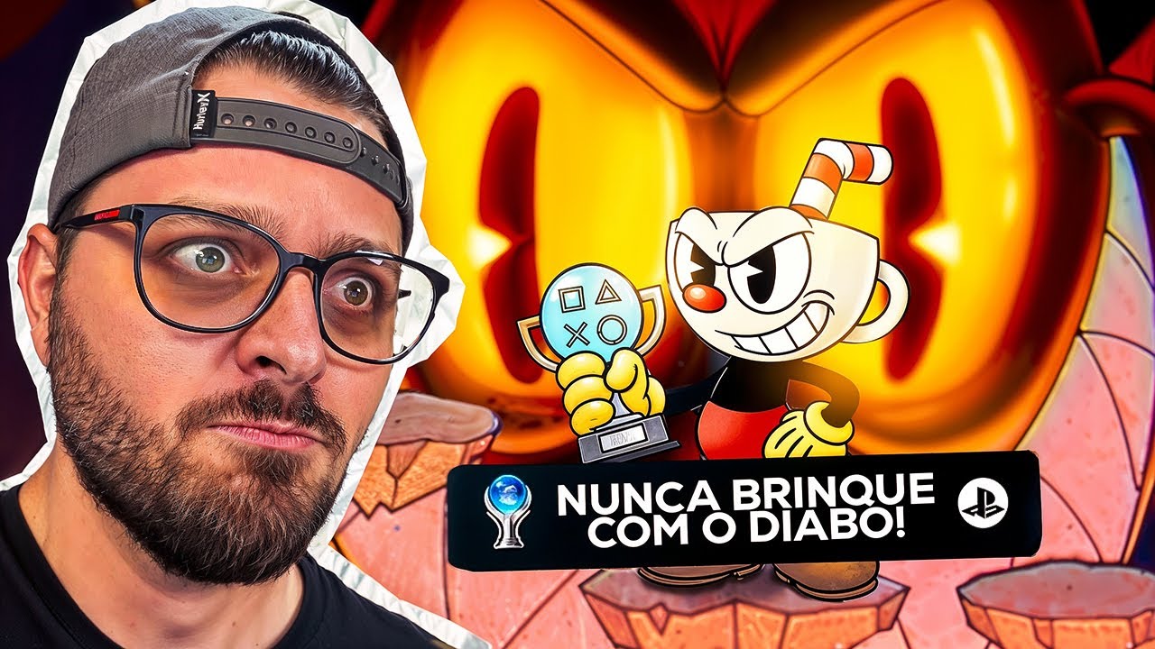 A platina de CUPHEAD tirou anos da MINHA VIDA 😈