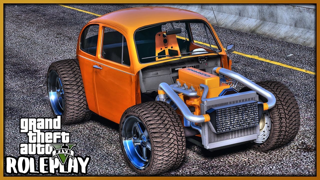 GTA 5 Roleplay - I CREATED 'FRANKENSTEIN' ENGINE SWAPPED BEETLE | RedlineRP #701