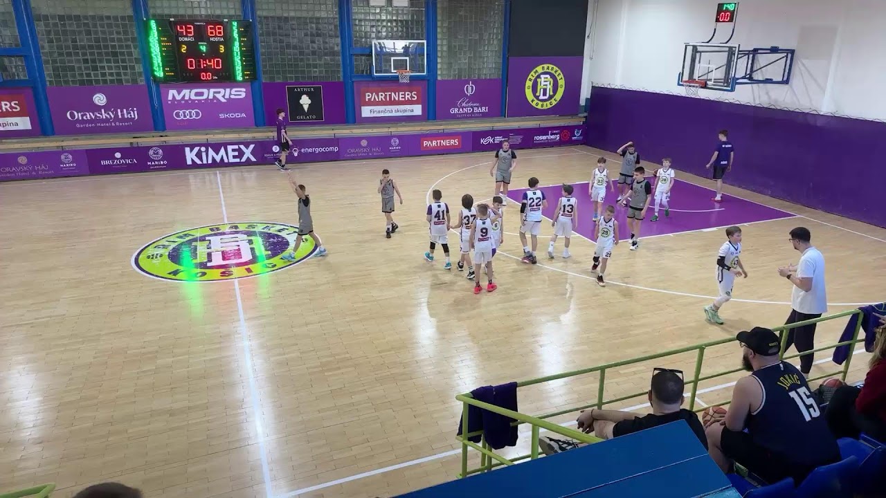 U12 RIM Basket Košice vs U12 Rebrača Akademija