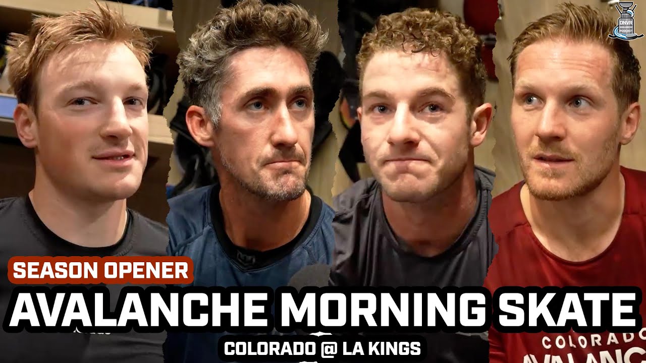 Gabe Landeskog & Avs EXCITED For Season Opener, 