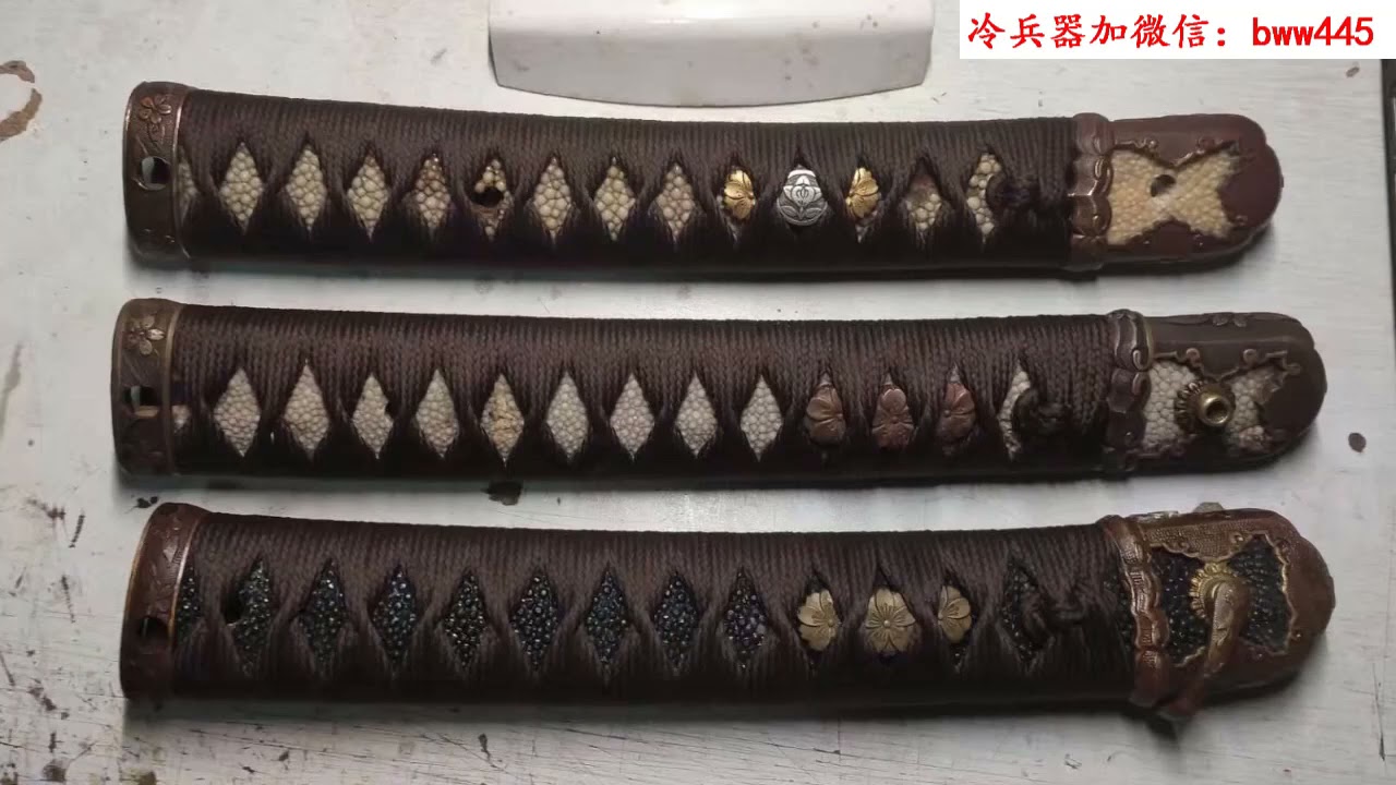日本刀柄小科普 工艺篇