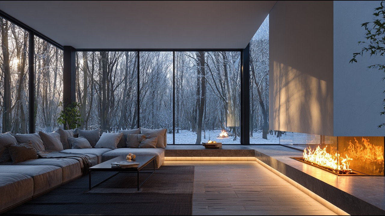 Cozy Fireplace 4K 🔥 10 Hours Fire Sounds