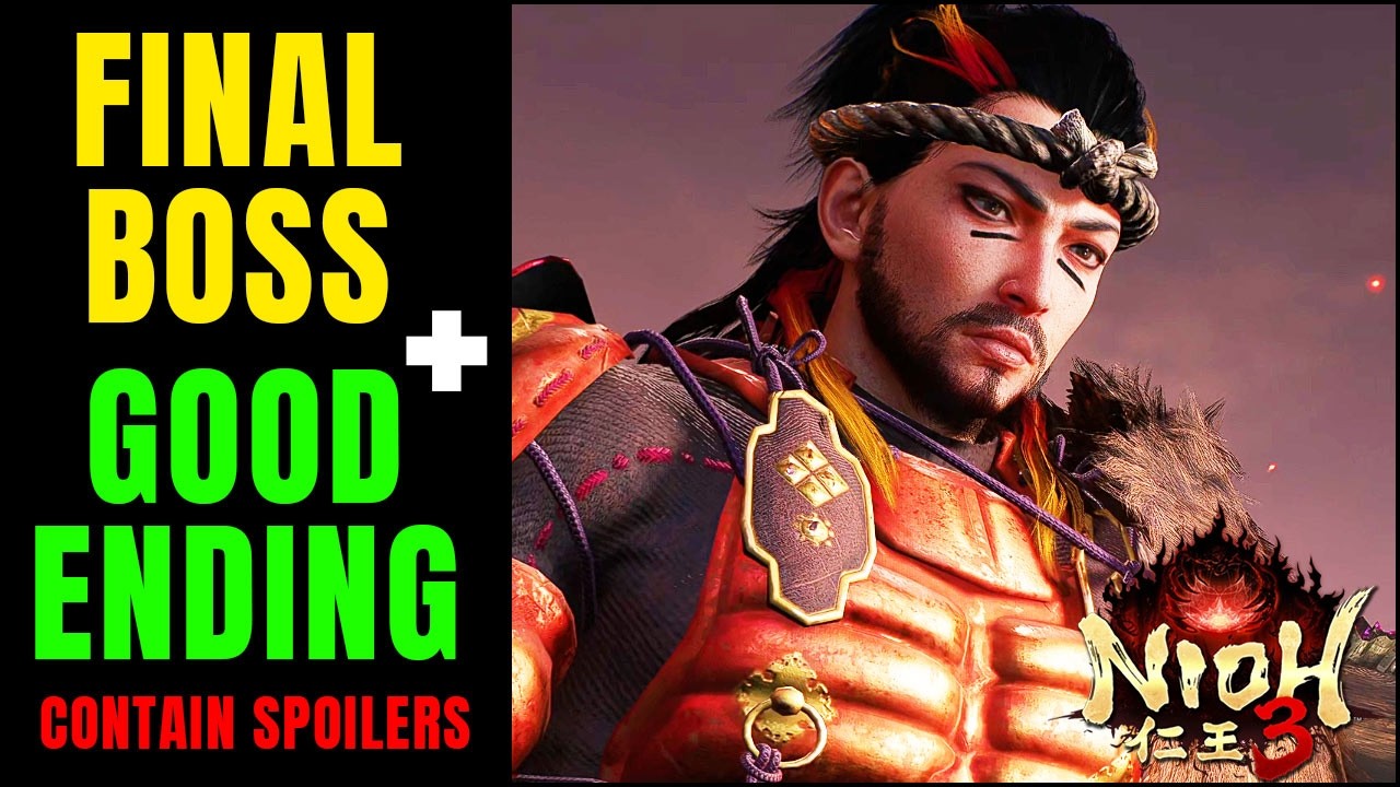 Nioh 3 Final Boss and Good Ending Cutscenes (SPOILERS)