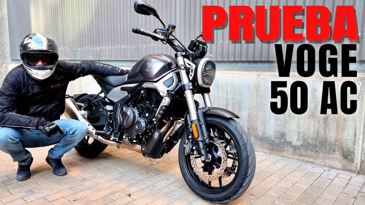 VOGE 500 AC 🏍 Prueba  / Test / Review | Caballero Motorista