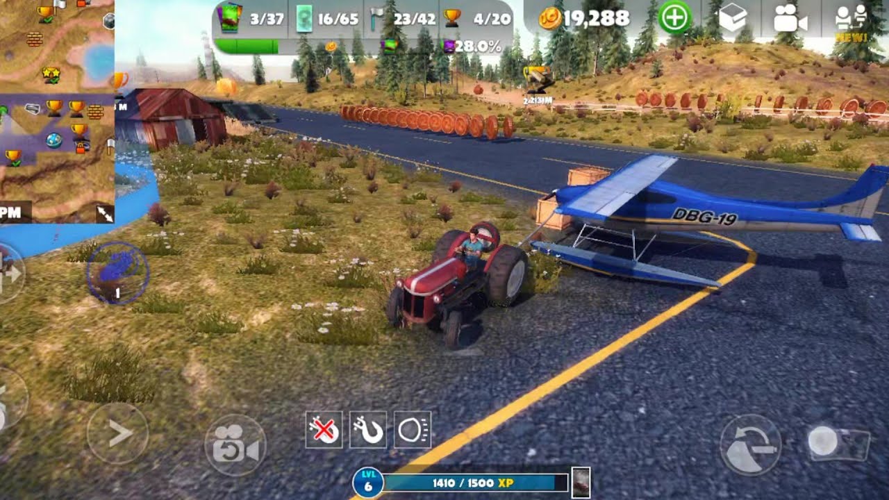 OTR Tractor & Plane Gameplay: Exploring the Whole Map!