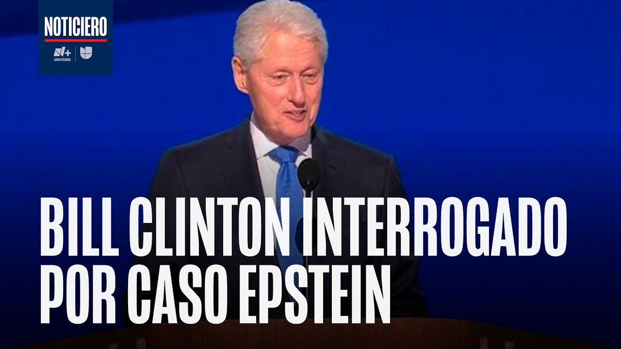 Caso Epstein | Bill Clinton responderá hoy ante el Congreso por sus viajes con el magnate