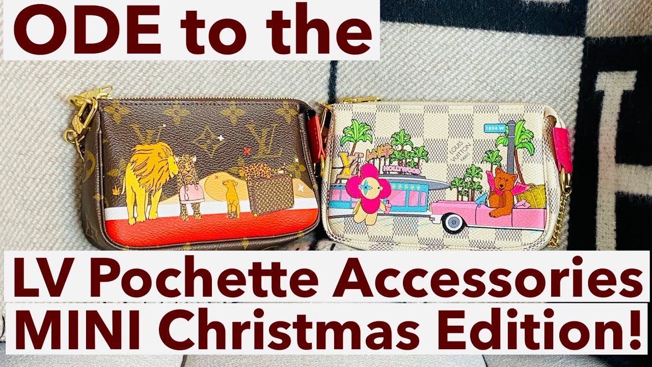 Ode to the #LV Pochette Accessories Mini | Christmas Animation Limited Edition | Worth it? (1 of 2)