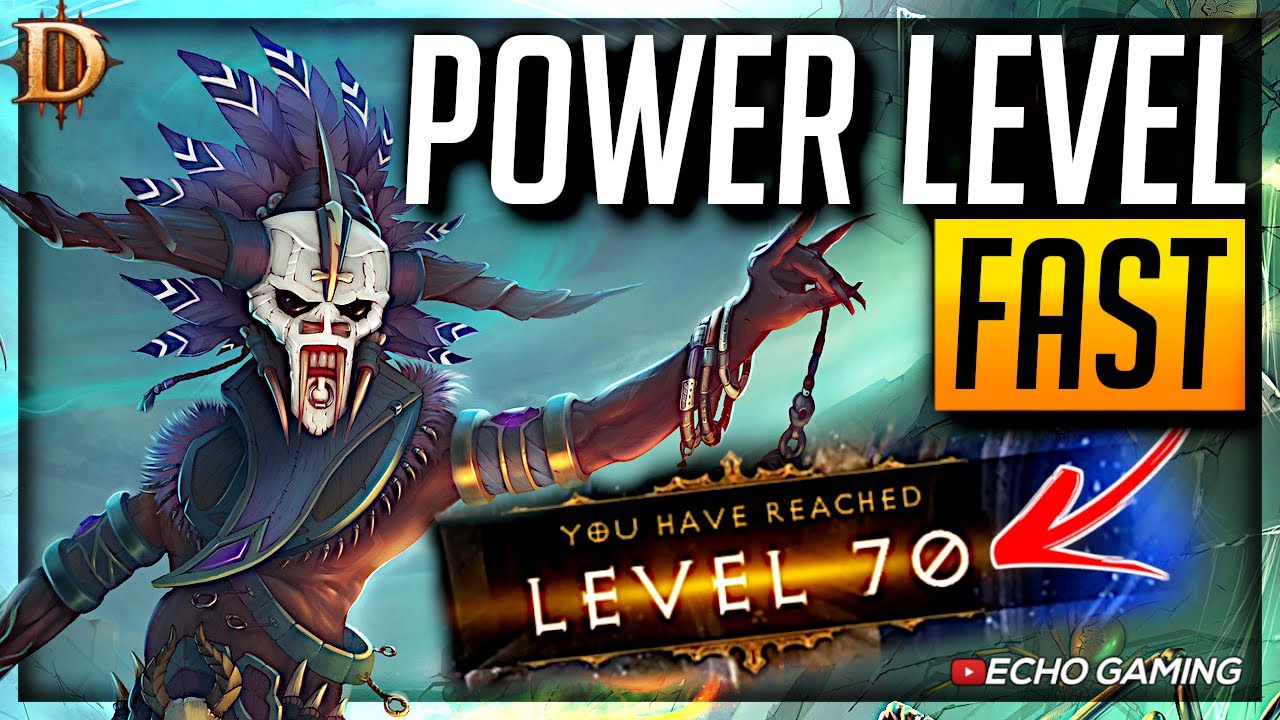 How to Power Level FAST NOW in Diablo 3