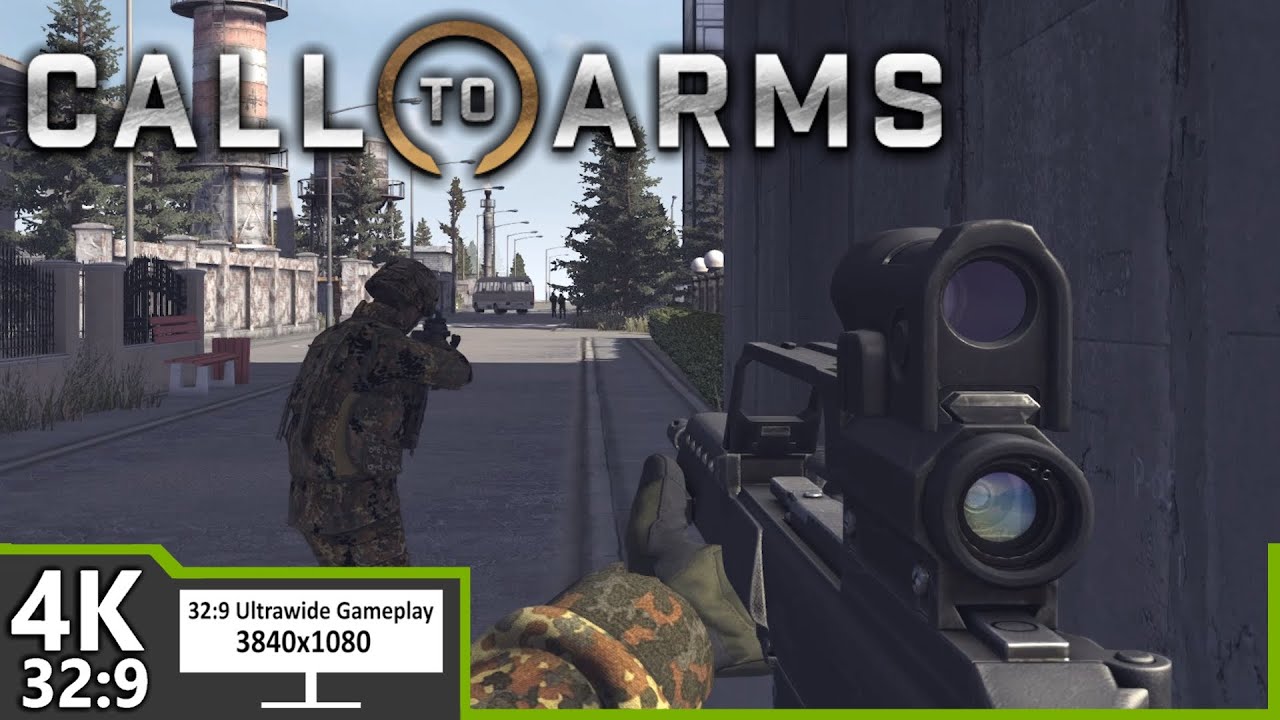 CALL TO ARMS (4K, 32:9 Aspect Ratio) + GORE MOD