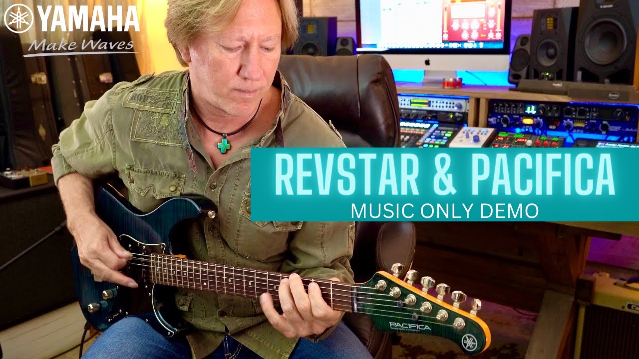 YAMAHA REVSTAR RSS20 & PACIFICA 612VIIFM DEMO - RHYTHM & SOLOS