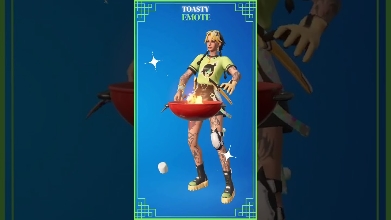 Toasty Emote ✔ Uncommon Emote Fortnite