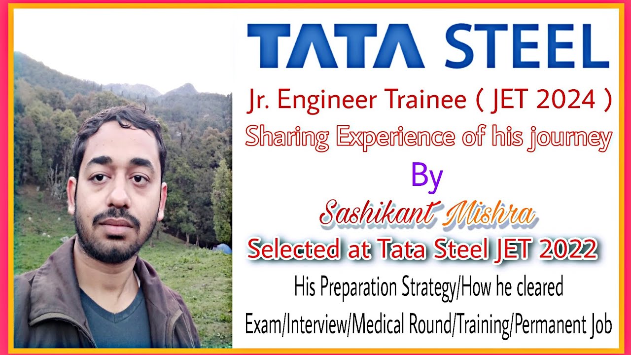 Sharing Experience of his Journey for Tata Steel JET 2024 Aspirants | Tata Steel Jet 2024