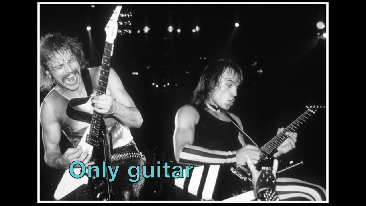 Blackout - Scorpions - Isolated guitar track
