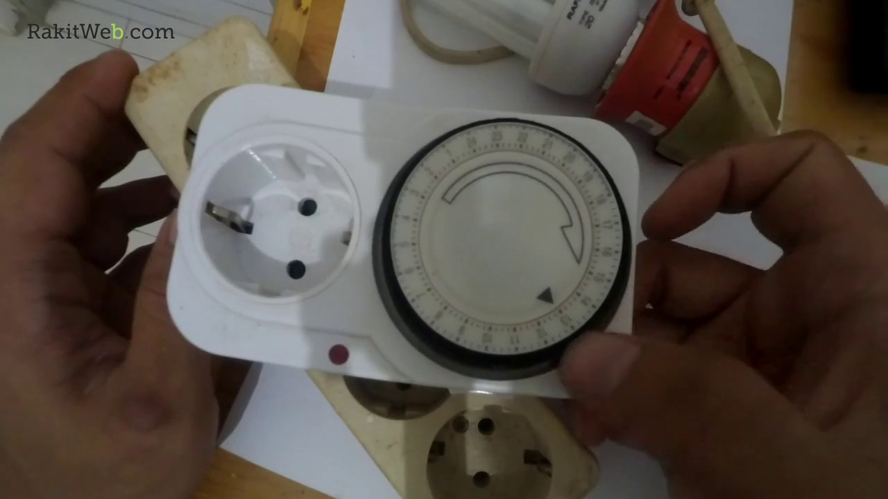 cara setting timer listrik analog merk lucky, Heles, kitani ataupun Kenmaster