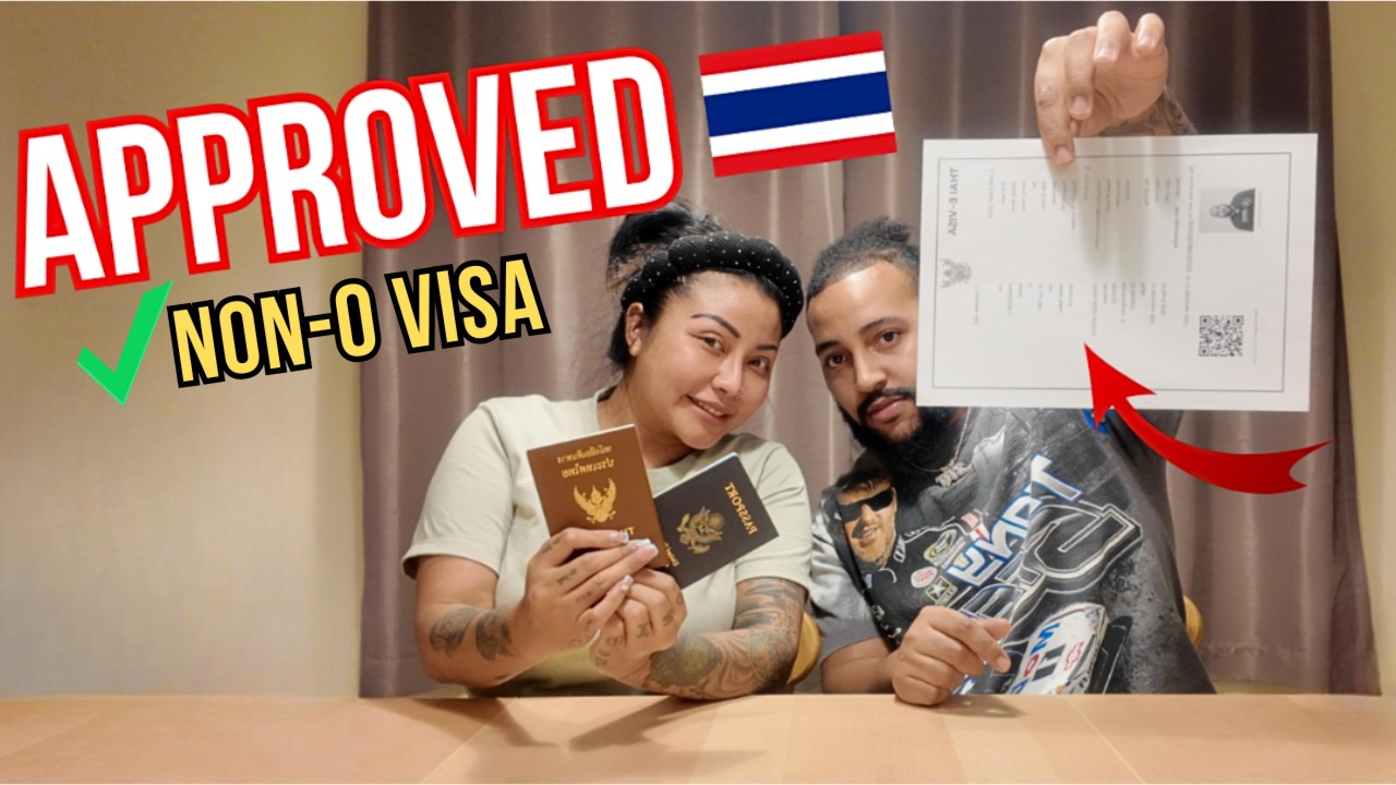Thailand Non-O Visa APPROVED 🇹🇭 | Step-by-Step Guide
