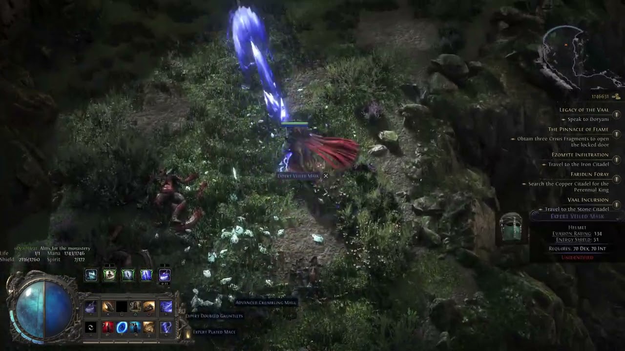 Path of Exile 2 Beta Monk 6.5 Div build