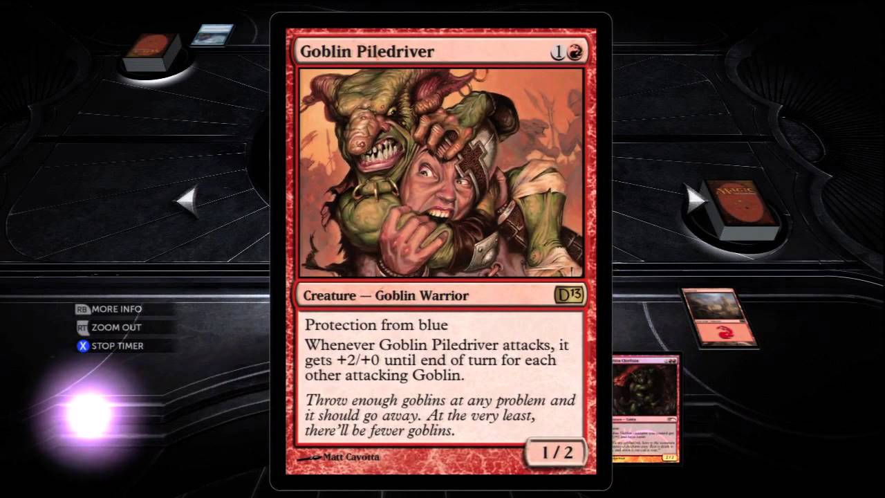 Win Or Bin - Goblin Gangbang - Game 12: WMG Magic 2013