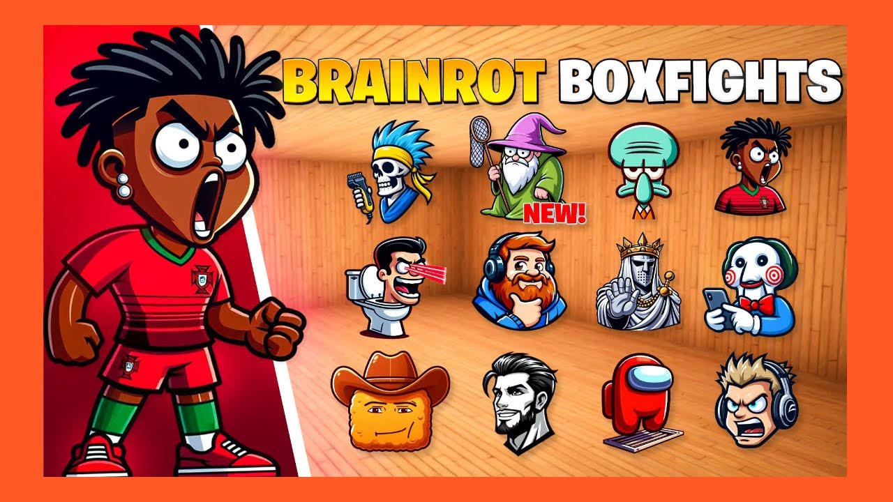 BRAINROT BOXFIGHTS FORTNITE (НОВОЕ ОБНОВЛЕНИЕ МЕМОВ) | Код карты для боя с мемами в Fortnite