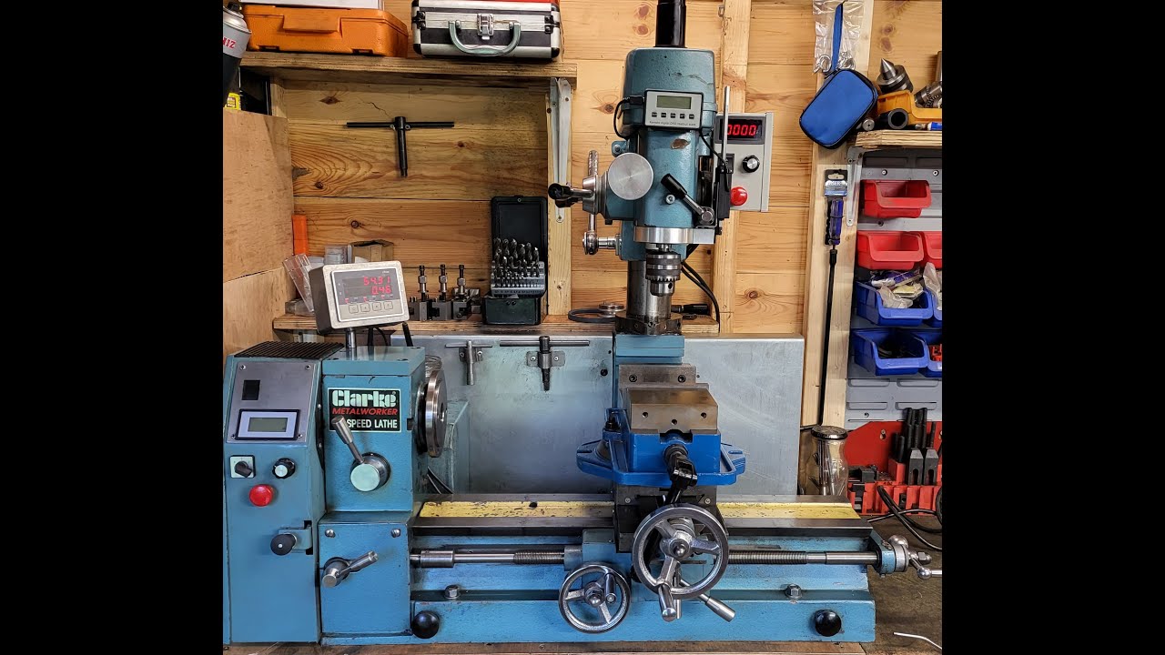 Clarke CL500M Relocating the mill head