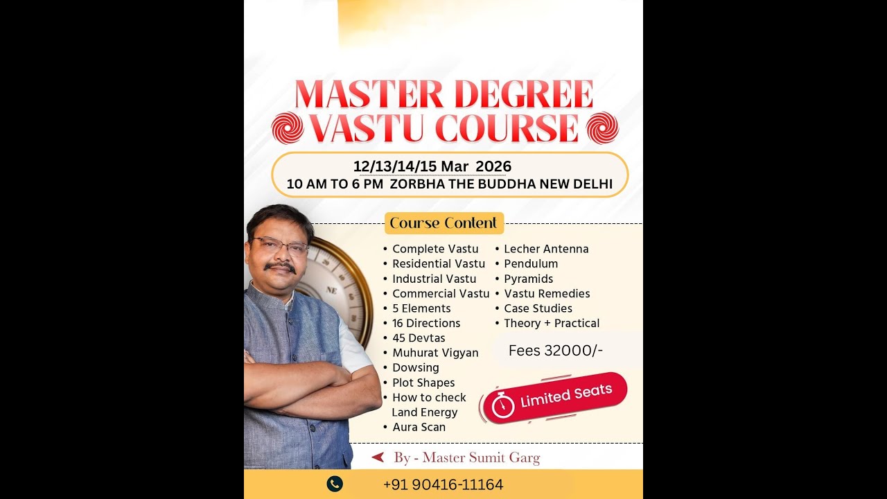 Master Vastu Course – Complete Offline Vastu Shastra Training 📘