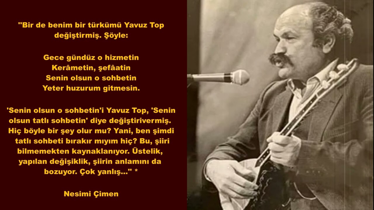 Nesimi Çimen - Özü Bozuk İnsanları Sevmedim (Özel Kayıt)