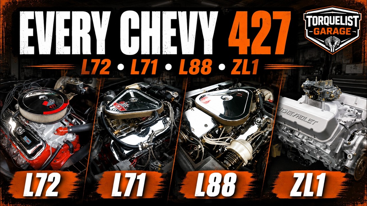 Every Chevy 427 Explained &mdash; L36, L72, L68, L71, L89, L88 & ZL1