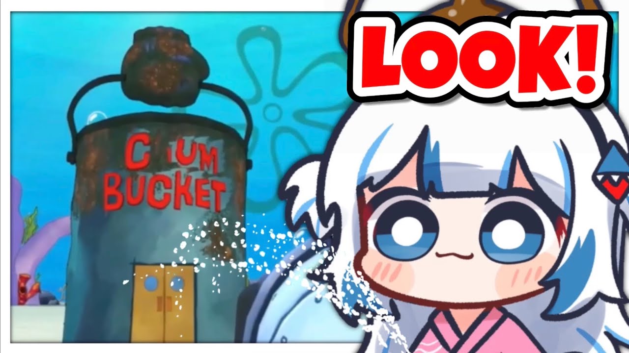 Gura's C*m Bucket... She did it again…