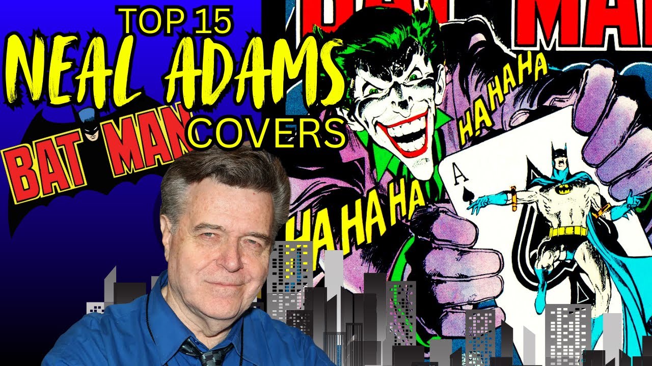 15 legendary NEAL ADAMS Batman covers!! Ranked and explained...
